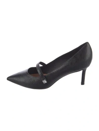 Pre-owned Aquatalia Leather Pumps In Black