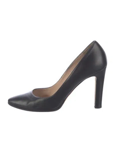 Pre-owned Aquatalia Leather Pumps In Black