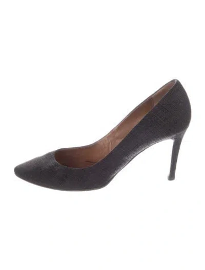 Pre-owned Aquatalia Leather Pumps In Blue