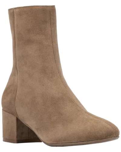 Aquatalia Leonora Weatherproof Suede Boot In Brown