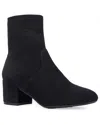 Aquatalia Lilianne Weatherproof Suede Boot In Black