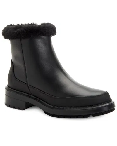 Aquatalia Lindsay Weatherproof Leather Bootie In Animal Print