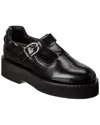 Aquatalia Malvina Weatherproof Leather Loafer In Black