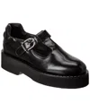 Aquatalia Malvina Weatherproof Leather Loafer In Black