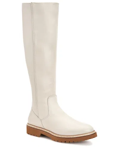 Aquatalia Marietta Weatherproof Leather Boot In White