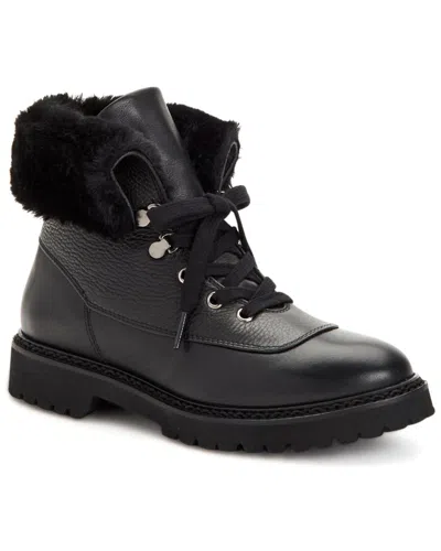 Aquatalia Marly Weatherproof Leather Boot In Black