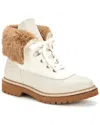 Aquatalia Marly Weatherproof Leather Boot In White
