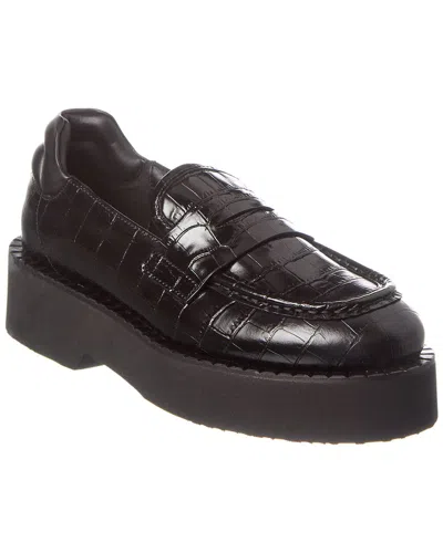 Aquatalia Marta Weatherproof Leather Loafer In Multi