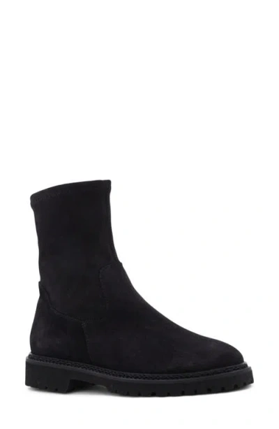 Aquatalia Maryann Suede Bootie In Black