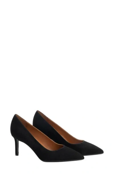 Aquatalia Melina Pointed Toe Pump In Black