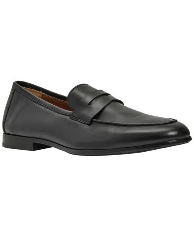 Aquatalia Men's Classic Jon Round Toe Loafers In Black