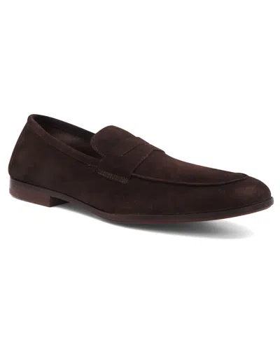 Aquatalia Men's Jon Slip-on Loafers In Brown