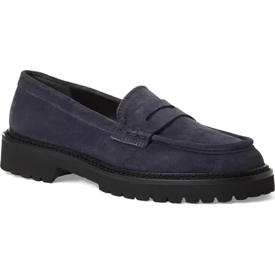 Aquatalia Merry Waterproof Lug Sole Penny Loafer In Multi