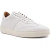 Aquatalia Metro Water Resistant Sneaker In White