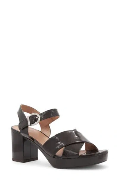 Aquatalia Mianna Platform Sandal In Brown
