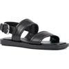 Aquatalia Micah Platform Sandal In Black