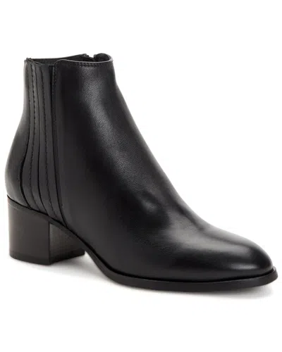 Aquatalia Naiya Weatherproof Leather Bootie In Black