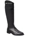 Aquatalia Natala Waterproof Leather Boot In Black