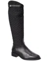 Aquatalia Natala Waterproof Leather Boot In Black