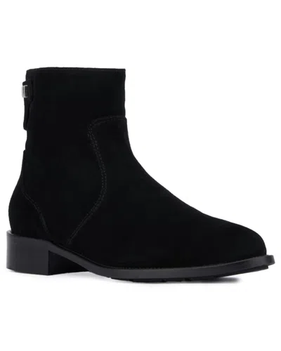 Aquatalia Natania Weatherproof Suede Boot In Black