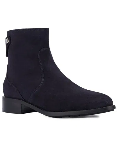 Aquatalia Natania Weatherproof Suede Boot In Blue