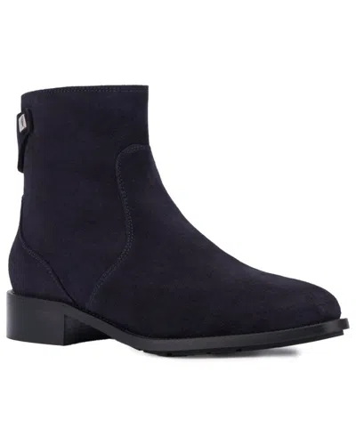 Aquatalia Natania Weatherproof Suede Boot In Blue
