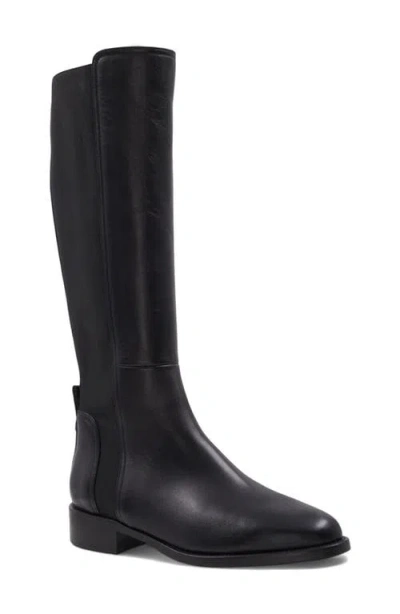 Aquatalia Nolita Water Resistant Knee High Boot In Black