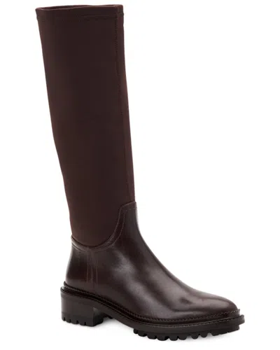Aquatalia Oleen Weatherproof Leather Boot In Brown