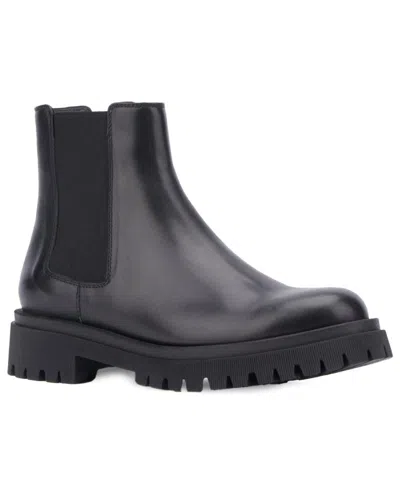 Aquatalia Olessa Weatherproof Leather Boot In Black