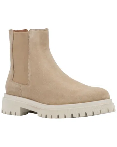Aquatalia Olessa Weatherproof Suede Boot In Burgundy