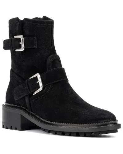 Aquatalia Omayda Weatherproof Suede Boot In Multi