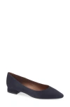 Aquatalia Penina Flat In Navy