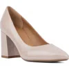 Aquatalia Peony Pointed Toe Pump In Beige