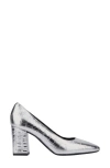Aquatalia Peony Pump In Silver