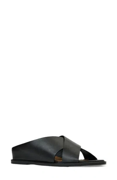Aquatalia Potenza Slide Sandal In Orange