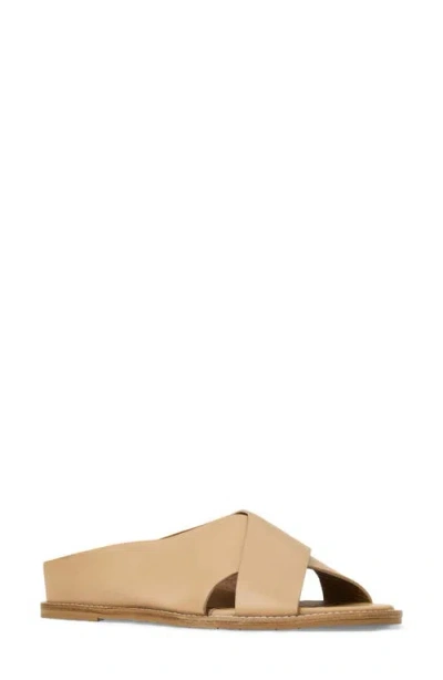 Aquatalia Potenza Slide Sandal In Neutral