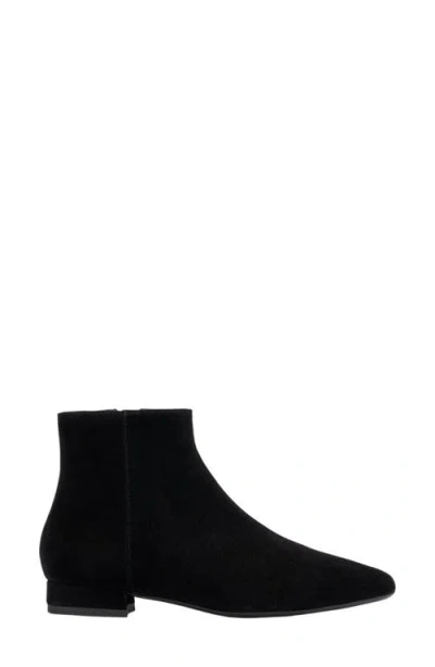 Aquatalia Reeta Suede Ankle Booties In Black