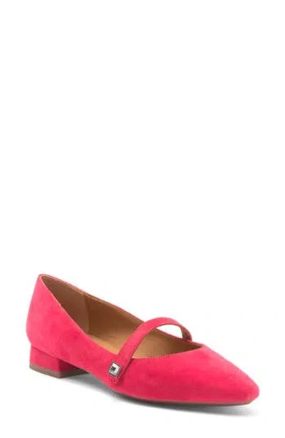 Aquatalia Priya Pointed Toe Pump In Raspberry