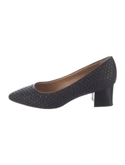Pre-owned Aquatalia Pumps In Black