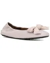 AQUATALIA AQUATALIA QARA WEATHERPROOF LEATHER FLAT