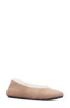 Aquatalia Qassidy Faux Fur Lined Flat In Neutral