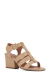 Aquatalia Rebecka Gladiator Sandal In Almond