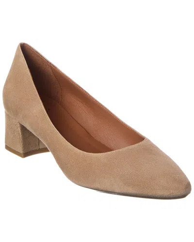 Aquatalia Rebecka Waterproof Leather Sandal In Brown