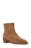 Aquatalia Reeta Luxe Suede Bootie In Brown