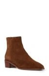 Aquatalia Reeta Luxe Suede Bootie In Brown