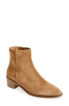 Aquatalia Reeta Luxe Suede Bootie In Whiskey Brown