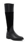 Aquatalia Regina Water Resistant Knee High Boot In Black