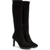 Aquatalia Rhumba Weatherproof Knee High Boot In Black