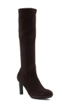 Aquatalia Rhumba Weatherproof Knee High Boot In Brown