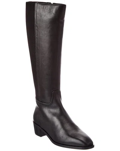 Aquatalia Ricarda Leather Boot In Black